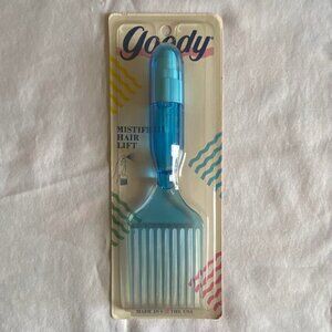 Vintage 1980s Blue Goody Mistifier Hairspray Hair Lift Pick - Old Store Stock